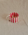 Red Striped Mug