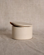 Salt Ramekin in Eggshell