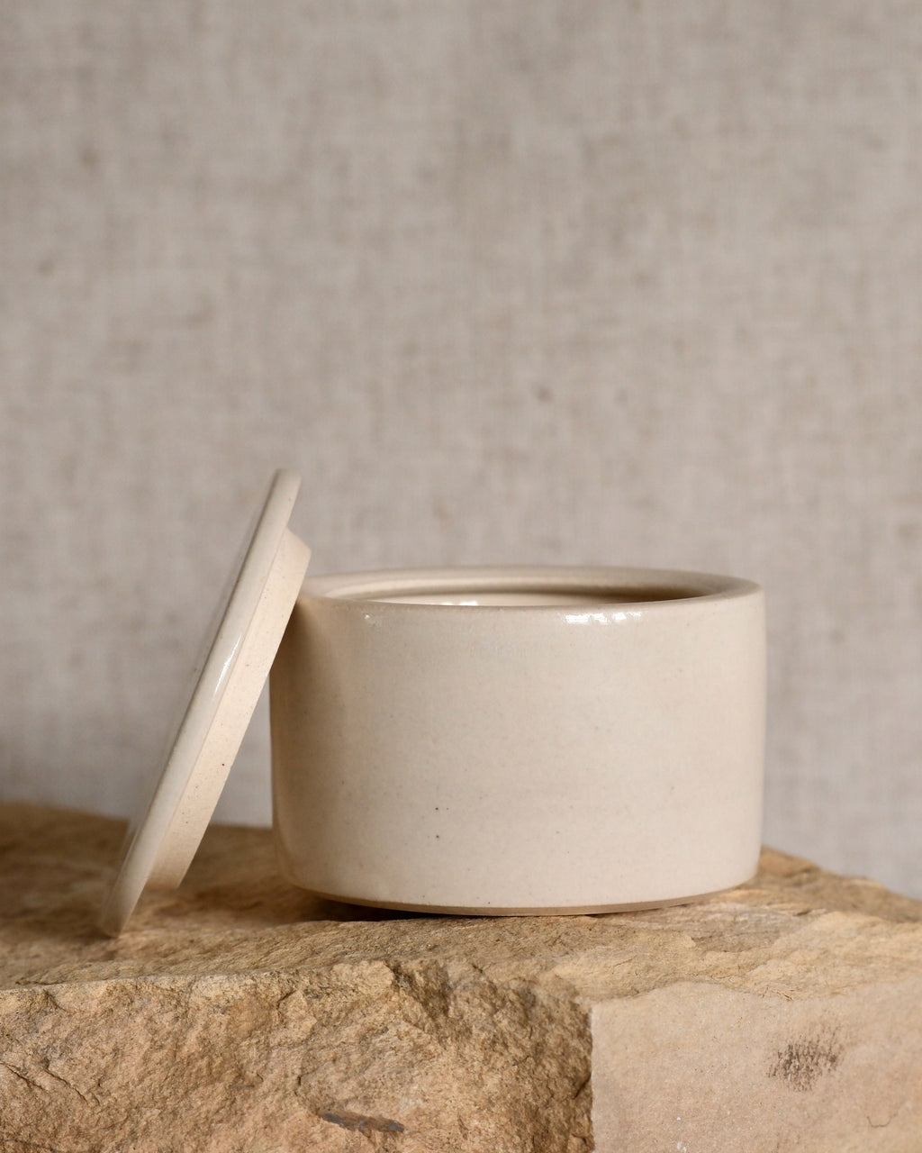 Salt Ramekin in Eggshell