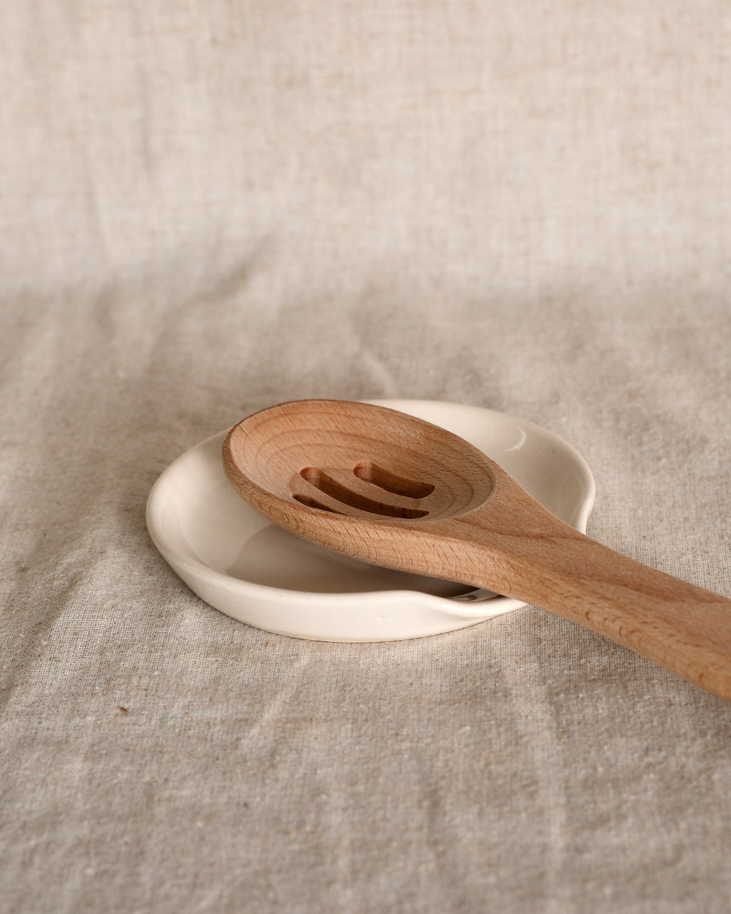 Spoon Rest in Pure White