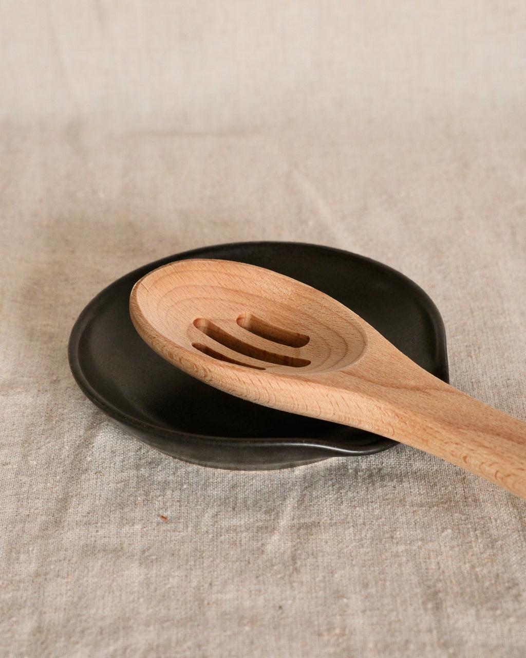 Spoon Rest in Green Black