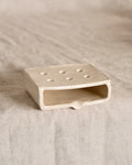 Large Soap Dish in Eggshell