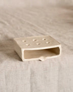 Large Soap Dish in Eggshell
