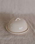 Butter Dish in Pure White