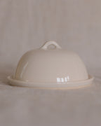 Butter Dish in Pure White