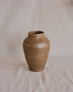 Brown and Speckled Vase