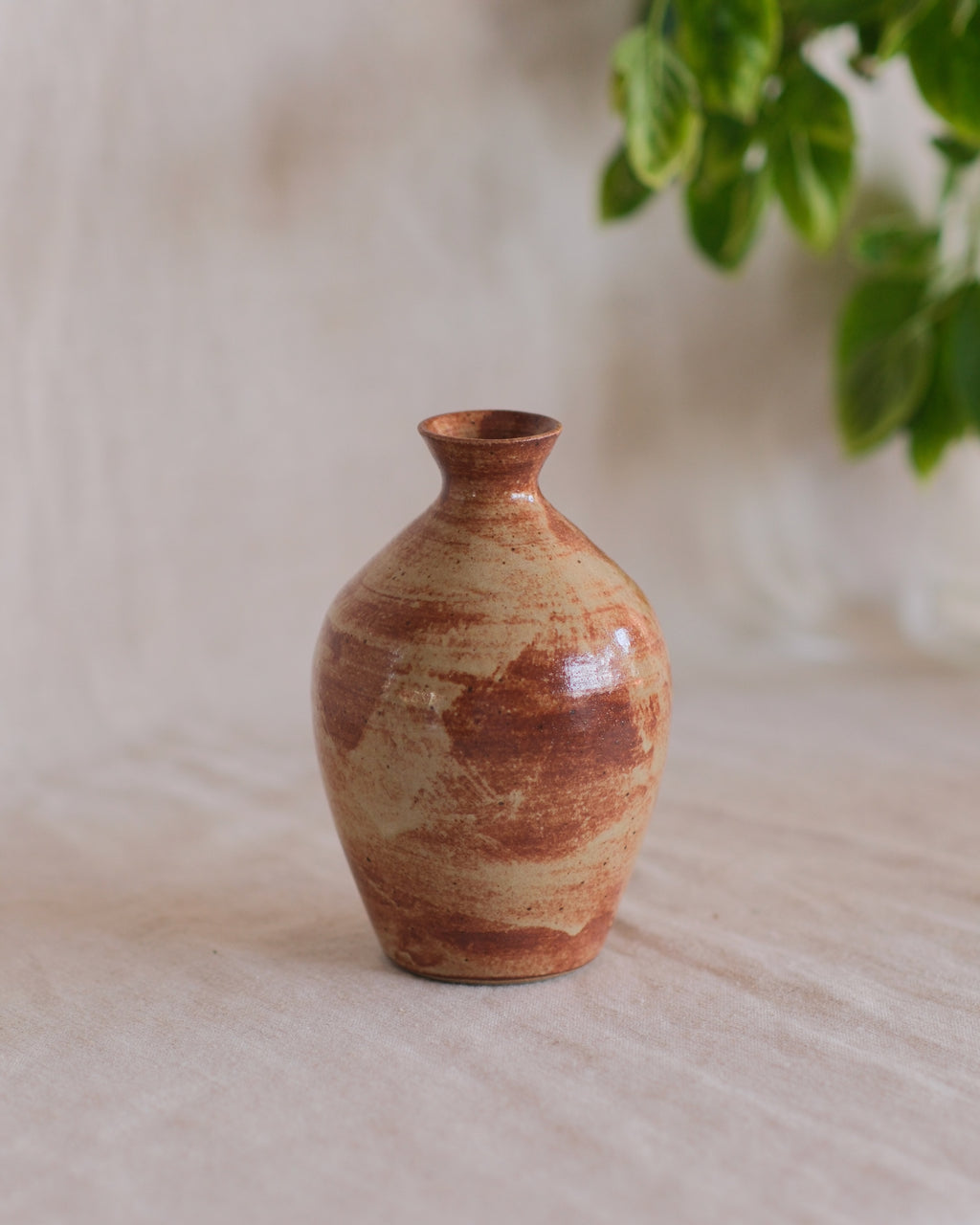 Terracotta & Tan Vase Nº2