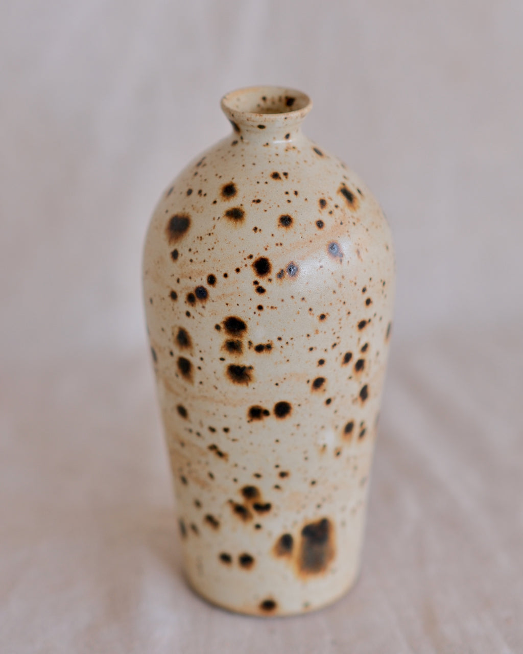 White with Speckles Vase