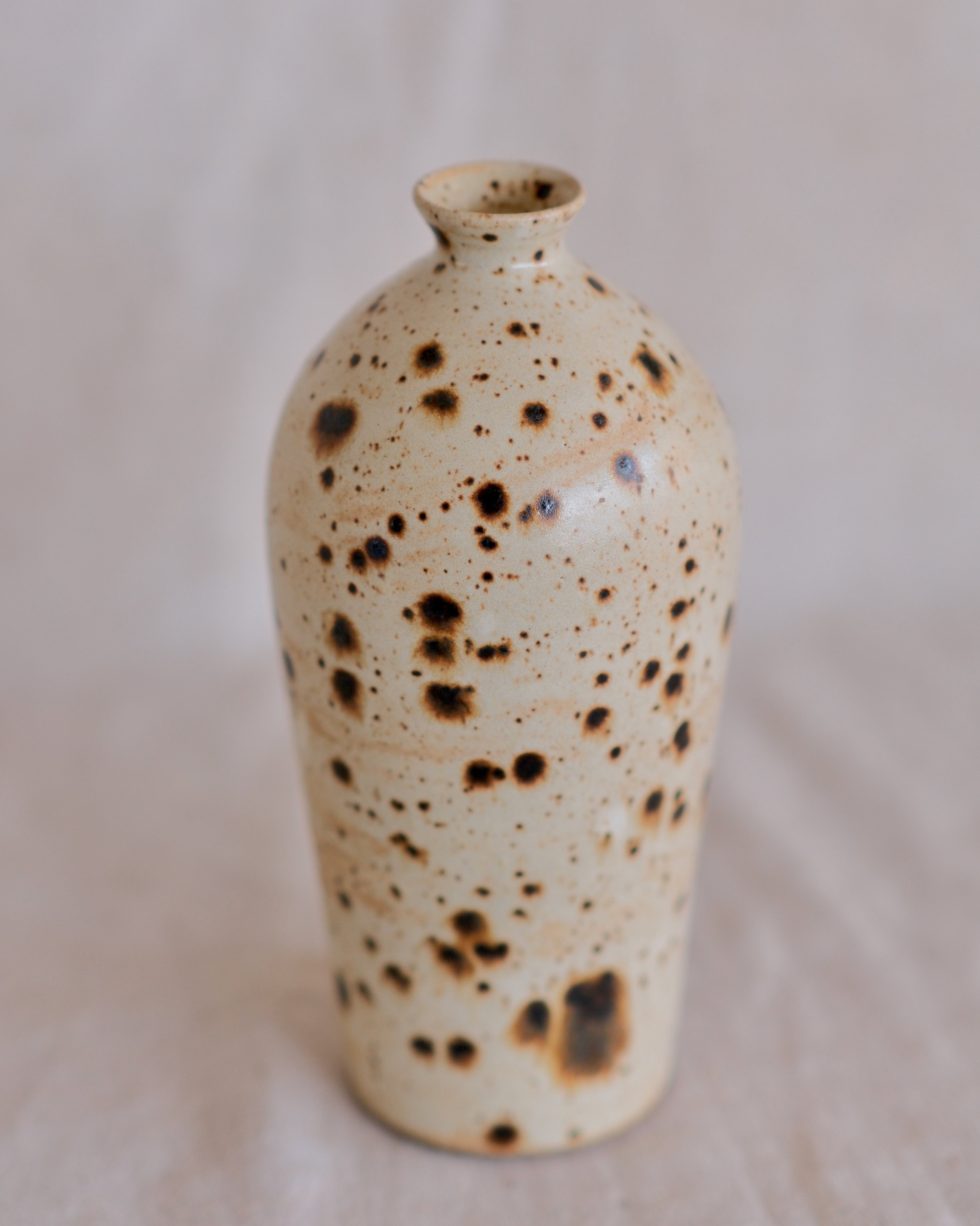 White with Speckles Vase