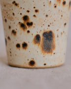 White with Speckles Vase
