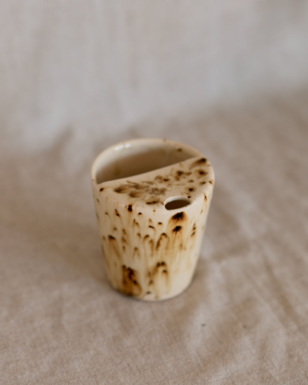 Travel Mug in Melted Speckles