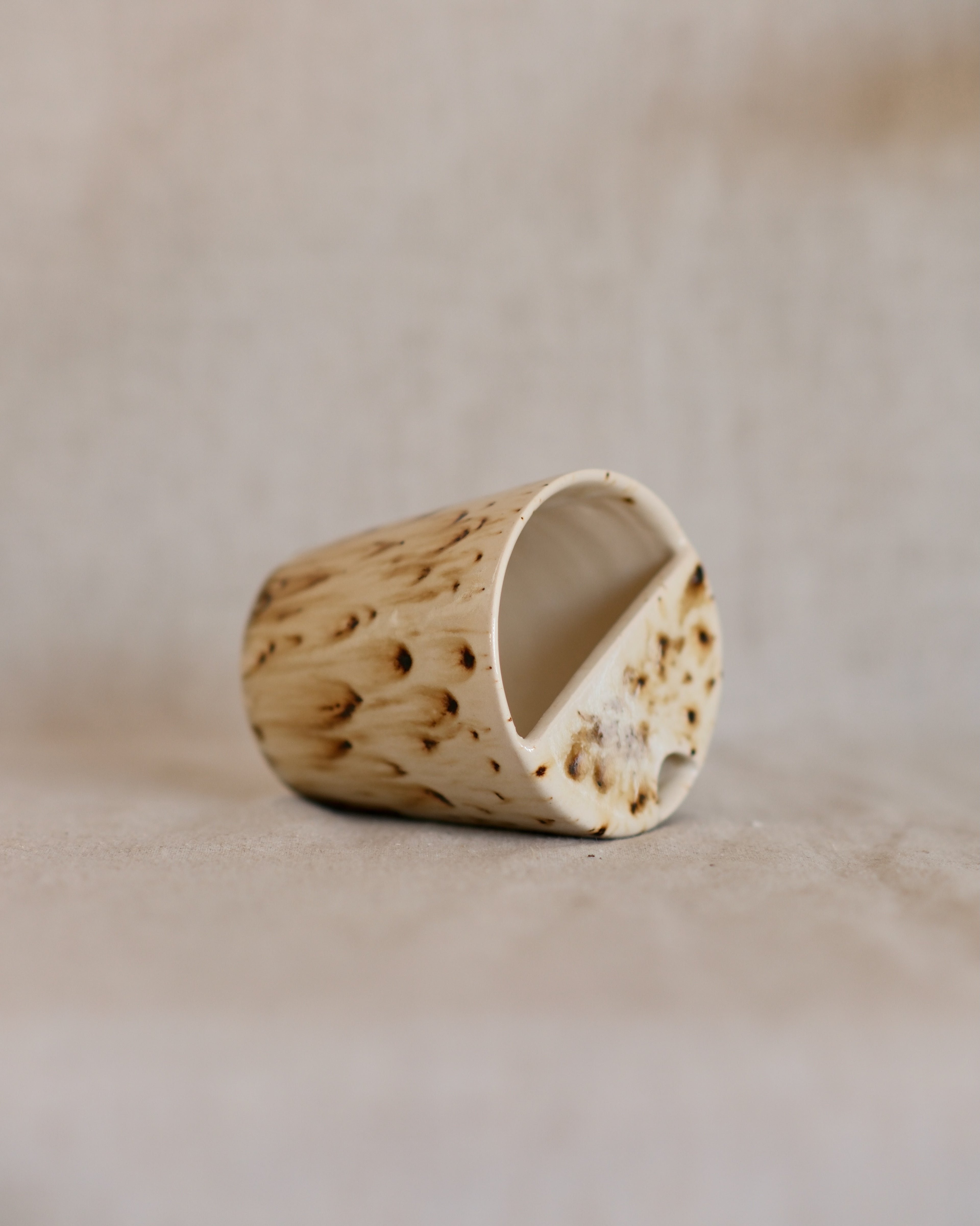 Travel Mug in Melted Speckles