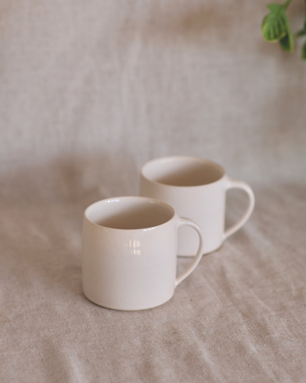 Straight Sided Mug in Pure White