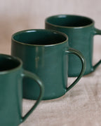 Straight Sided Mug in Emerald