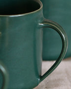 Straight Sided Mug in Emerald