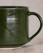 Footed Mug in Pine