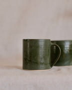 Straight Sided Mug in Pine