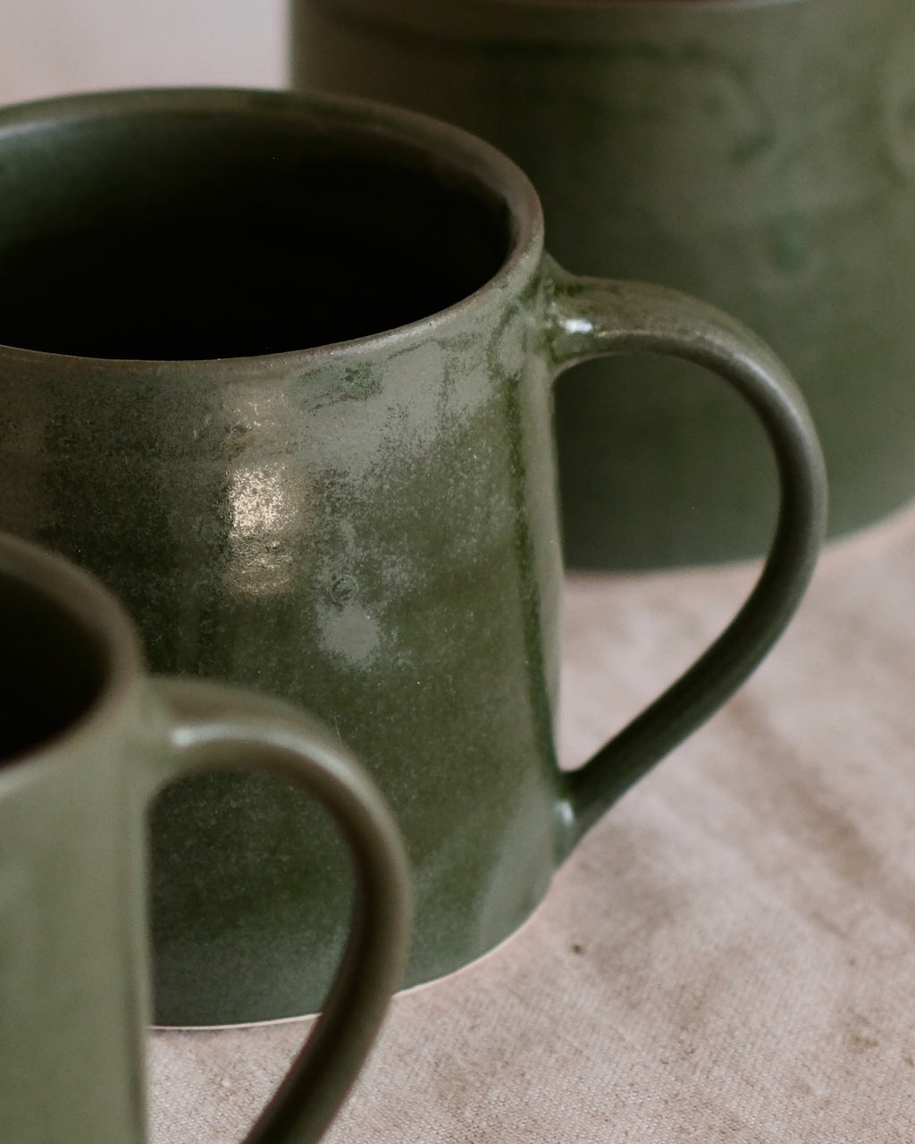 Straight Sided Mug in Pine