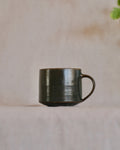 Footed Mug in Blue Green