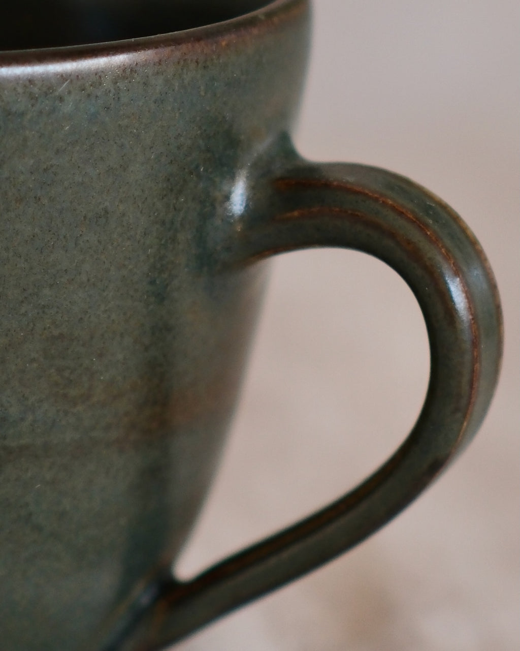 Teacup in Blue Green