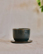 Cup & Saucer in Blue Green