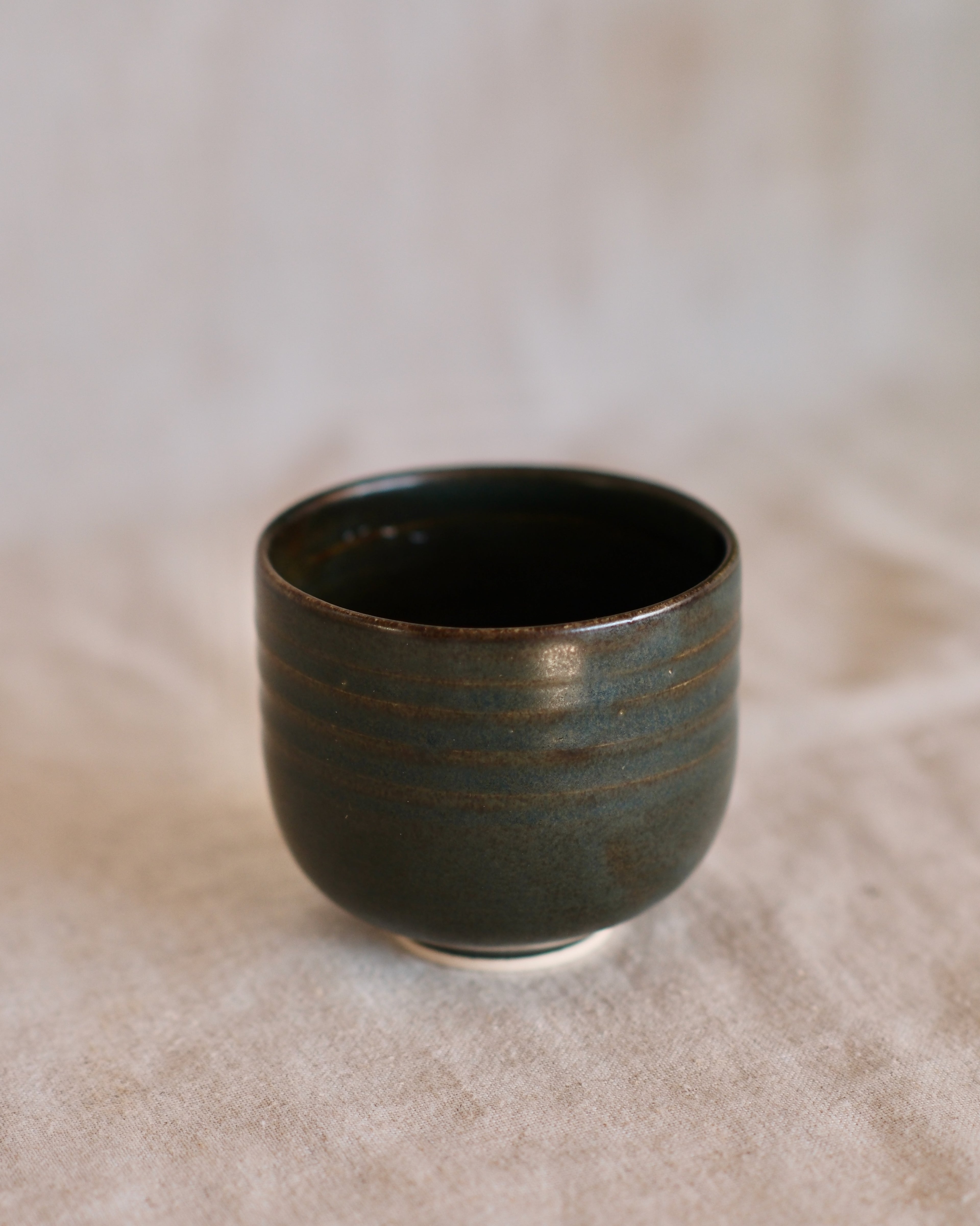 Flat White Cup in Blue Green