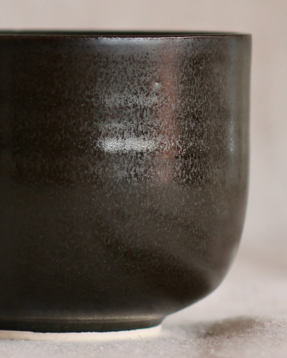 Flat White Cup in Green Black