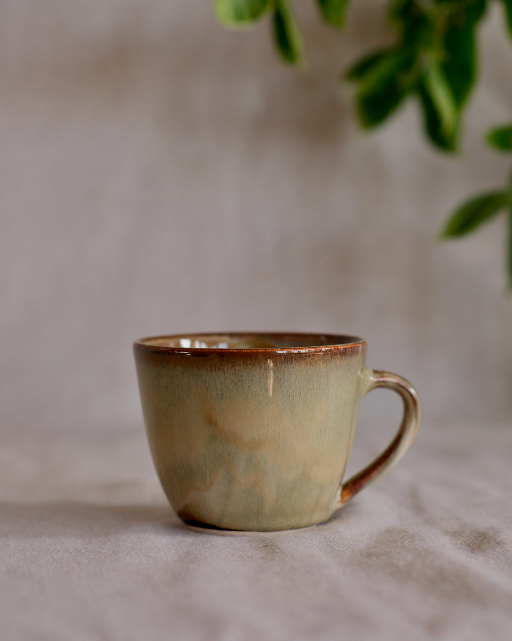 Teacup in Sage Rain