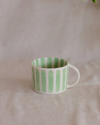 Mug in Green Stripe