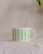 Mug in Green Stripe