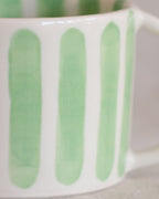 Mug in Green Stripe